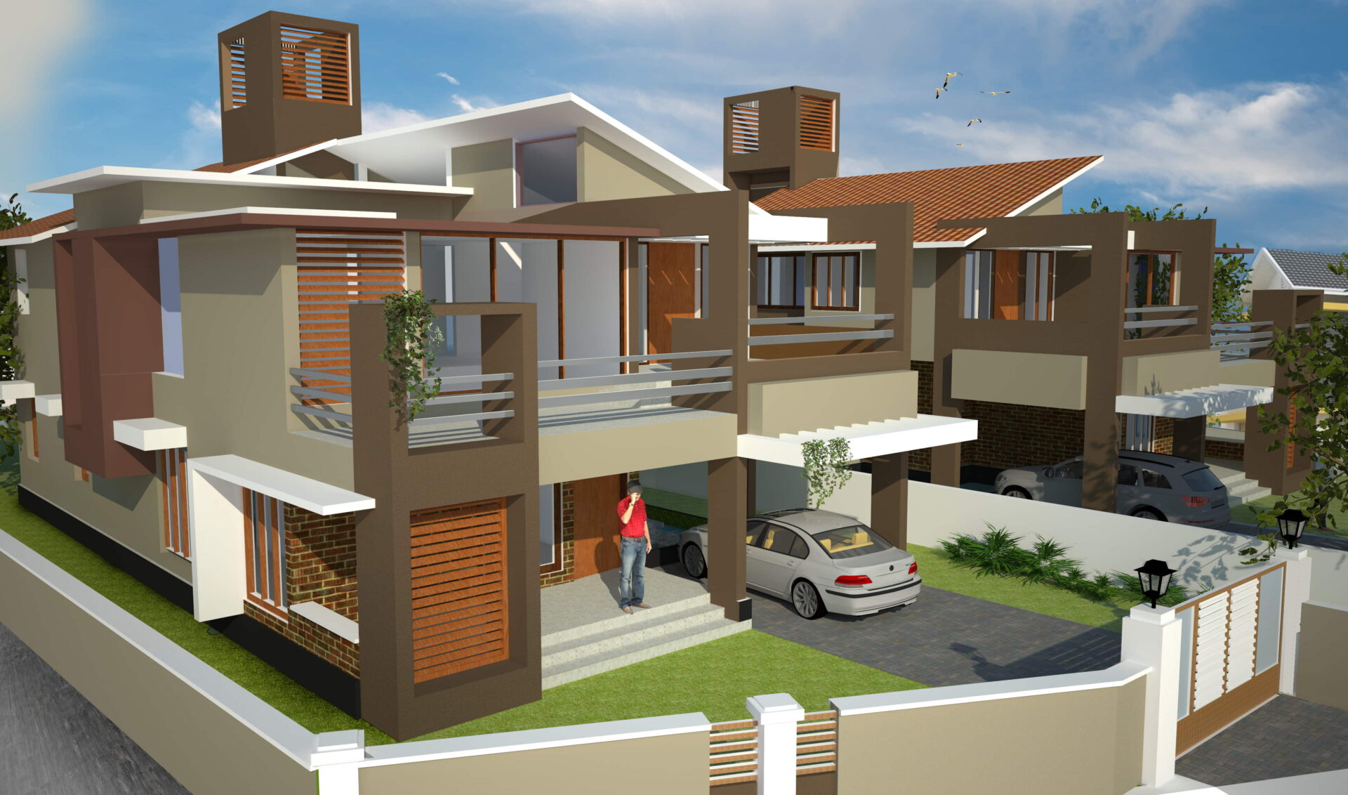 Twin Houses